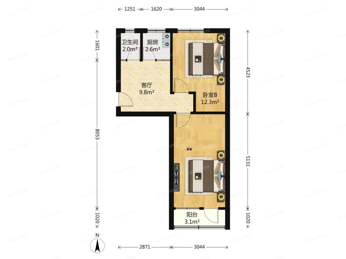通州区 艺苑西街9号1号楼6层261（艺苑西里）
