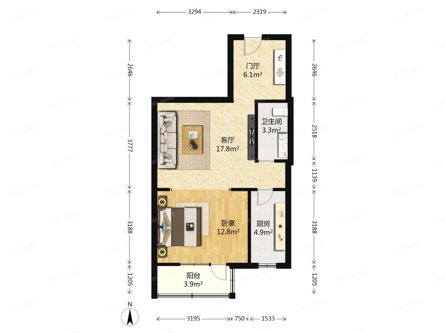 丰台区   芳群园三区15号楼14层1418号（ 芳群园三区）