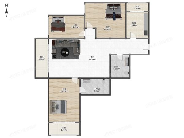 朝阳区 团结湖东里12号C楼2层（团结湖公寓）