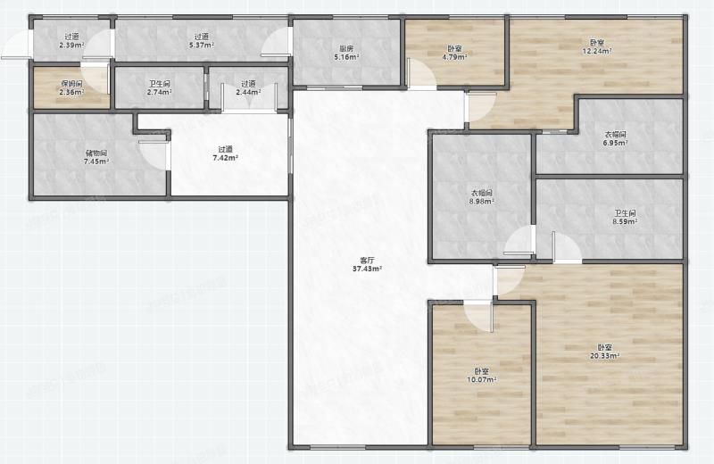 海淀区 复兴路51号1幢10层10111号（国悦府）公寓