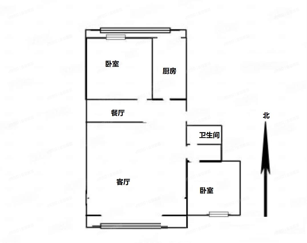 密云区 檀城家园7号楼2层5单元201室（檀城家园）