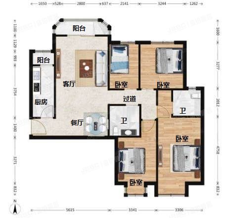 朝阳区 朝阳北路107号院50号楼15层1506（珠江罗马嘉园东区）