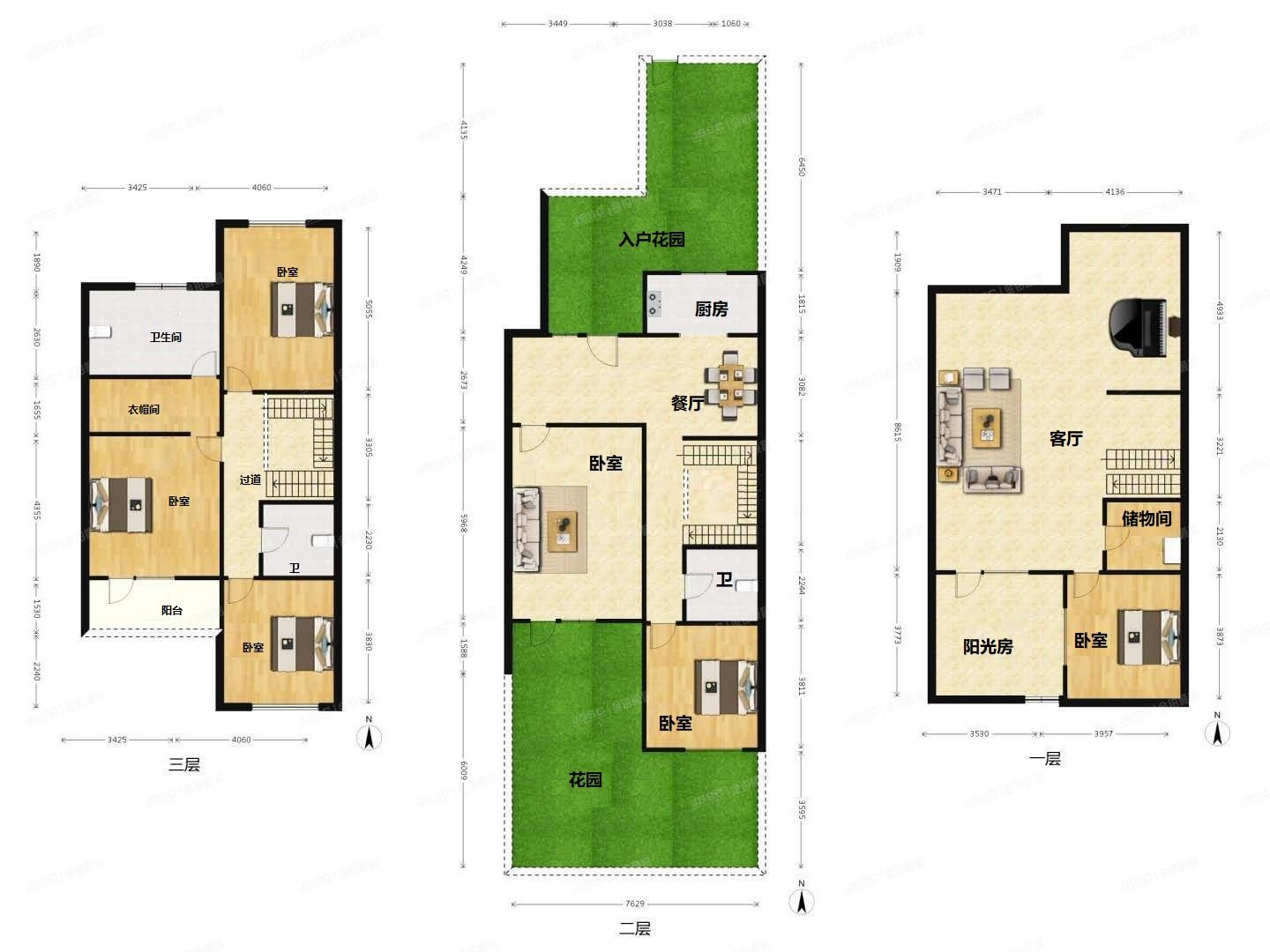 大兴区-黄村镇 格林雅苑12号楼1层2单元-102号（格林云墅）