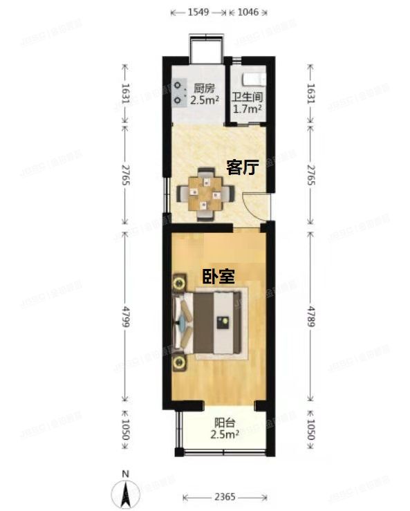 丰台区 北大地三里9号楼5层2单元29号（北大地三里）房改房