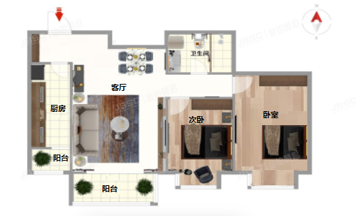 丰台区 光彩路66号院1号楼13层1单元1303号（彩虹城一区）
