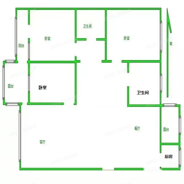 怀柔区 桥梓镇北宅村800号2号楼4层402室（人济庄园）