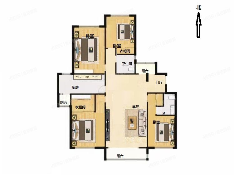 朝阳区 姚家园东里4号院3号楼7层4单元702号（逸翠园南区）