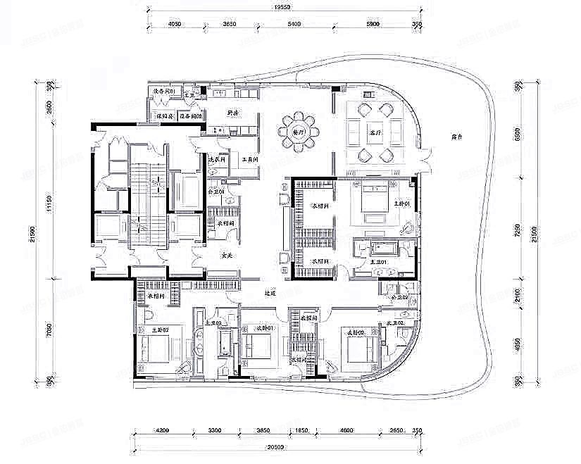 朝阳区 阿玛尼公寓2号楼2单元1701