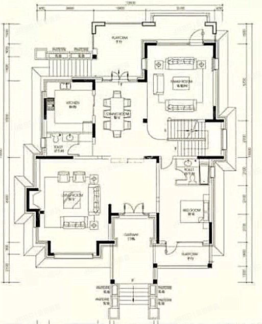 密云区 密溪路33号院七区81号楼-1至2层（君山别墅）独栋
