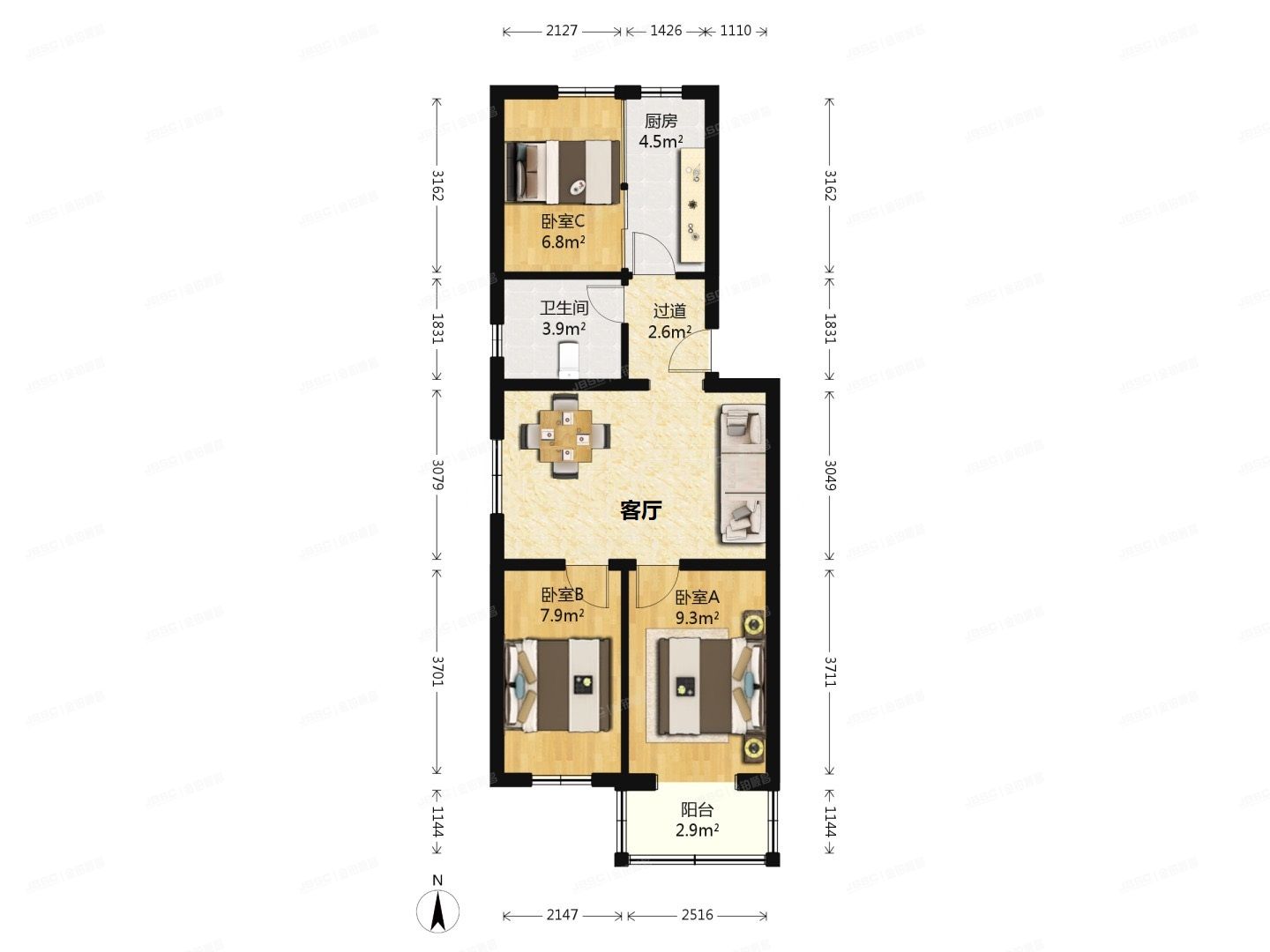 海淀区 定慧西里21号楼1层6门102（定慧西里）