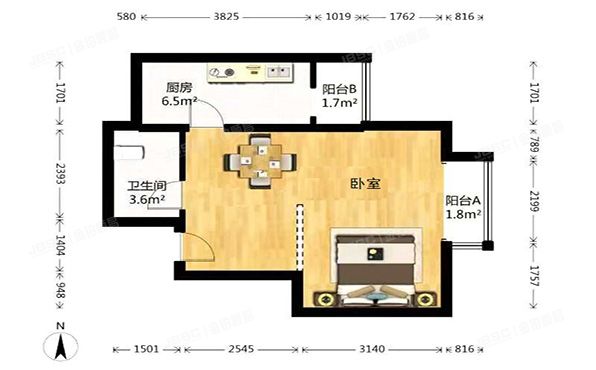 丰台区 万芳园一区12号楼24层2403号（万年花城）