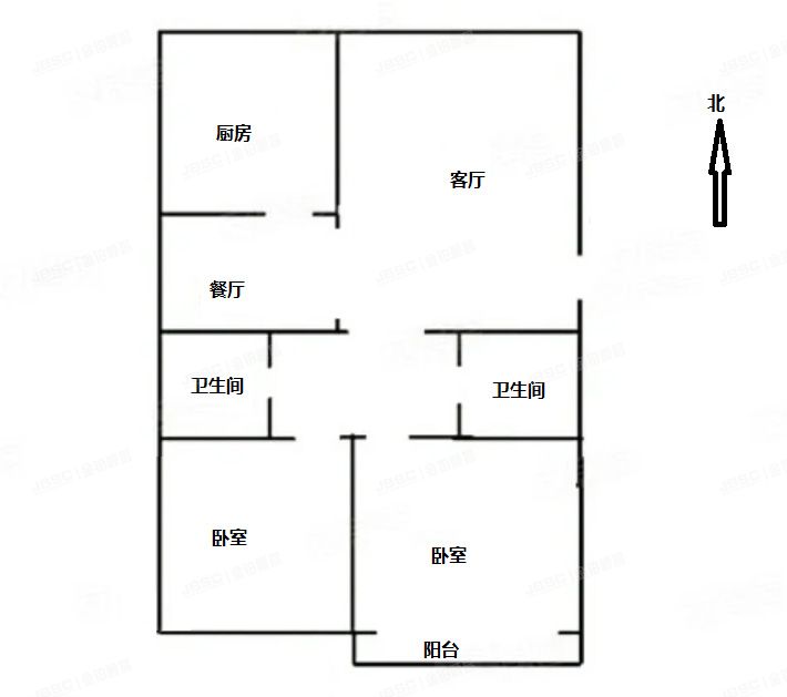 密云区 学府花园3号楼3层4单元302（学府花园）