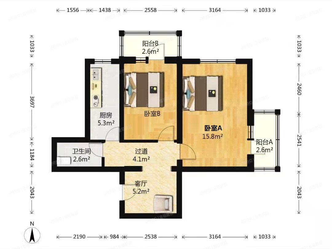 海淀区 学院路20号29号楼7层708（石油大院）房改房