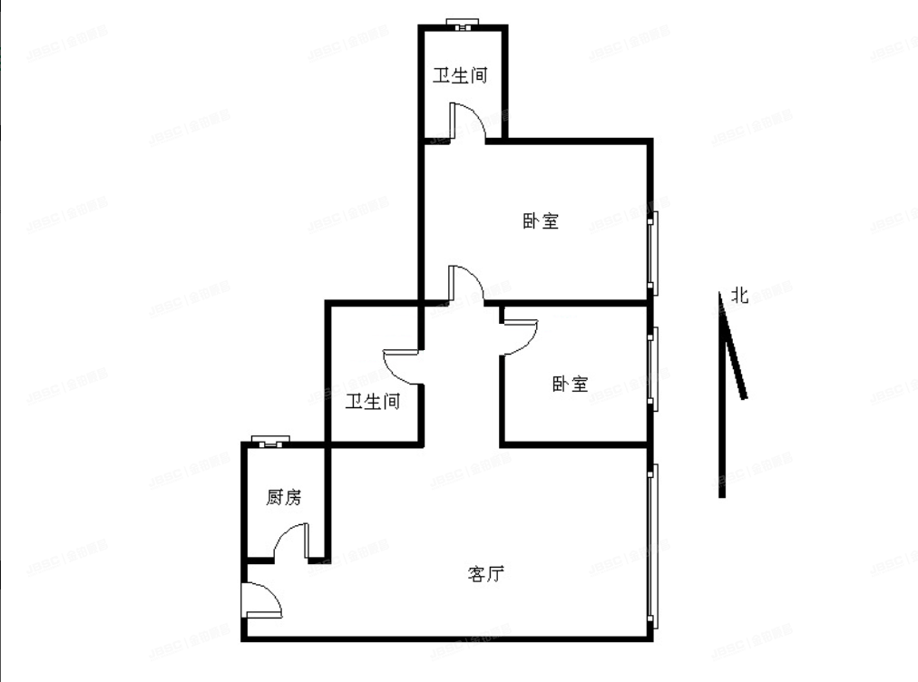 东城区 建国门内大街18号20层公寓2003号（汇豪阁）