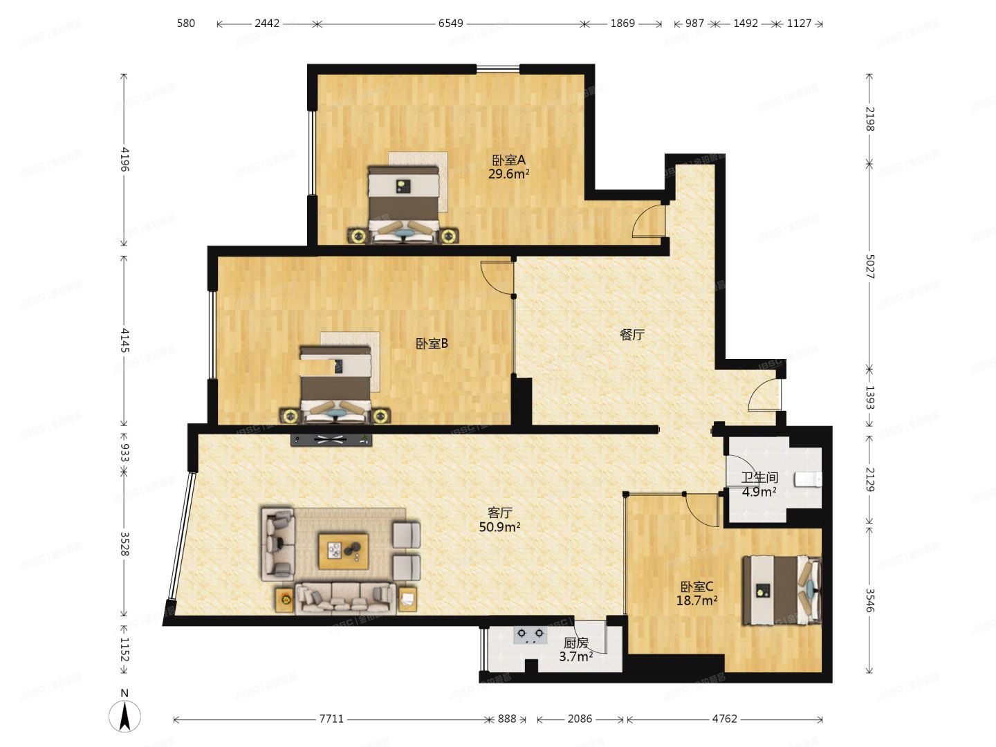 东城区 东直门外小街甲2号16层A座1805号（正东国际）