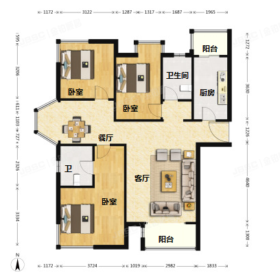 顺义区 绿港家园一区4号楼8层2单元803号