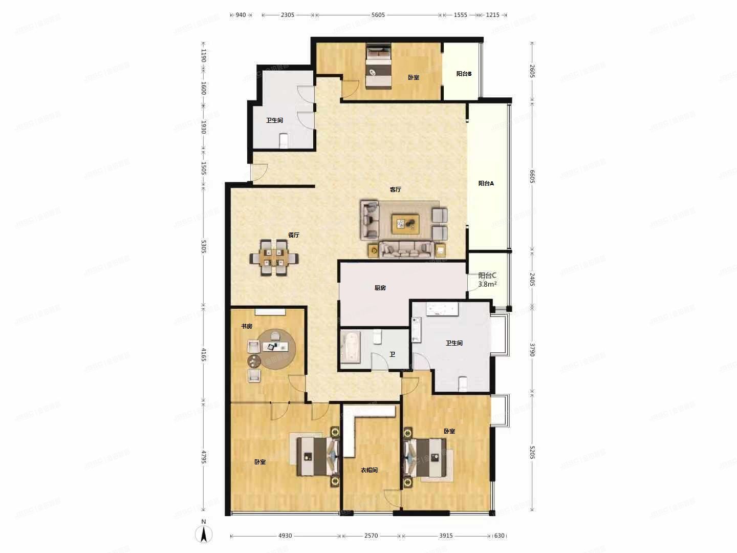 朝阳区 亮马桥路36号A座24层28B（亮马名居）