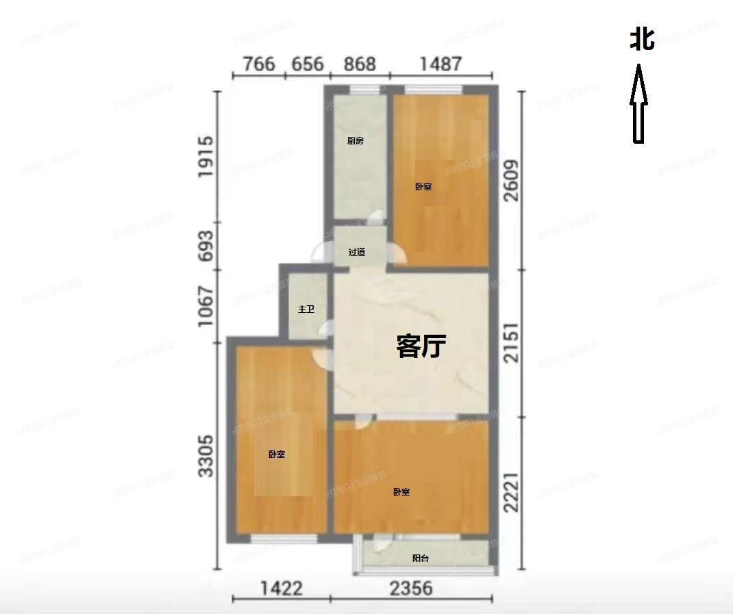 怀柔区 湖光小区甲18号楼6层1单元601（湖光小区）