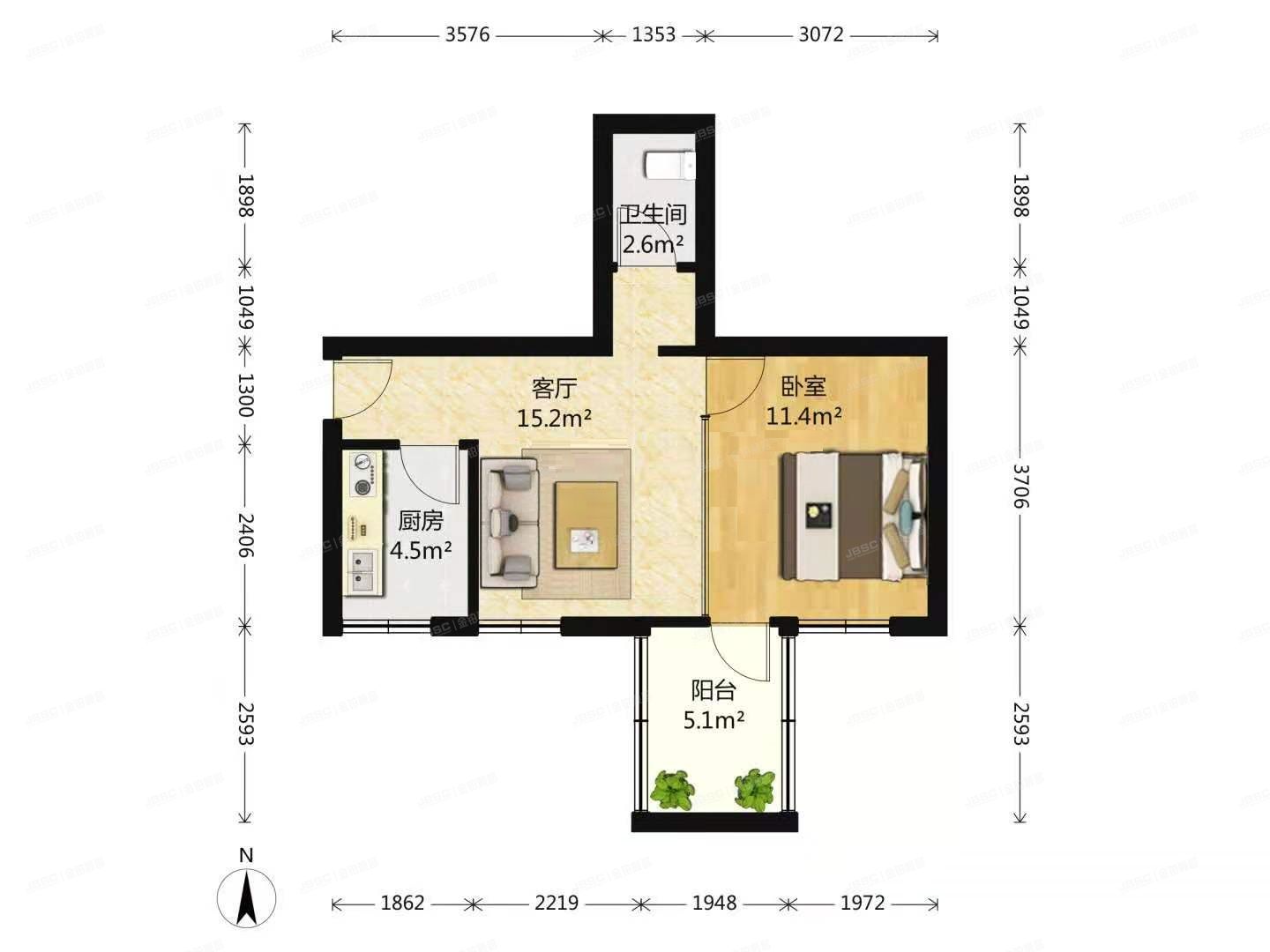 朝阳区  道家园8楼1002号（道家园）