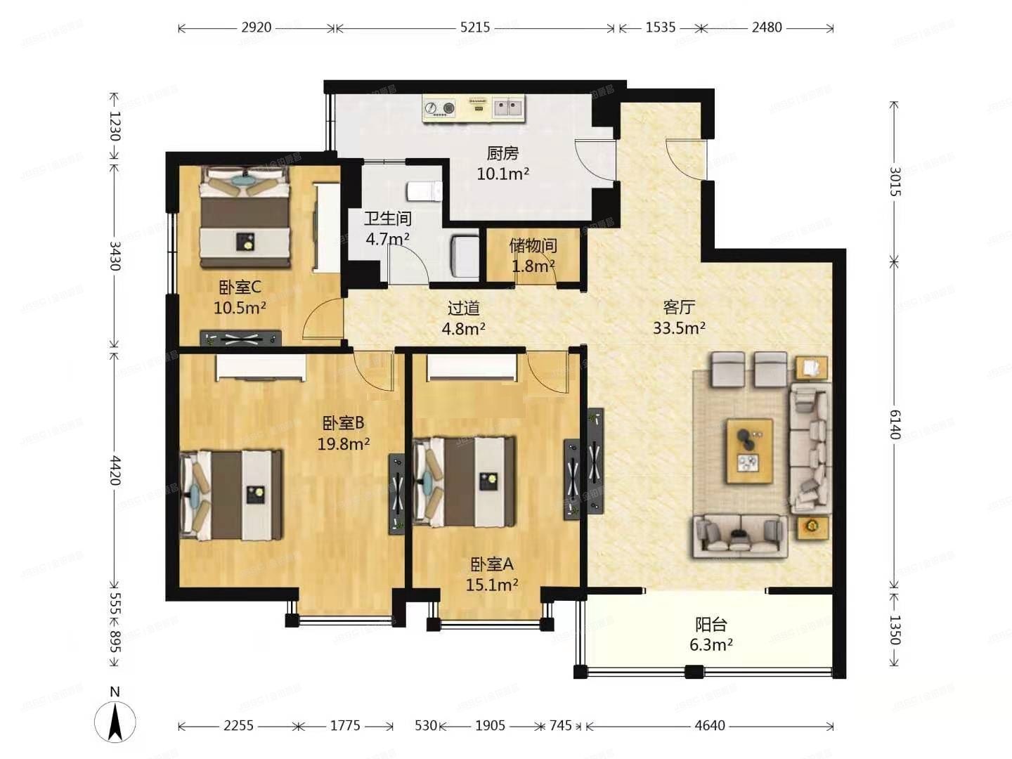 东城区 广渠门南小街3号楼15层2单元1802号（领行国际）