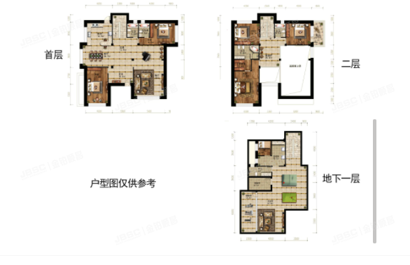 通州区-潞城 普欣南里78号楼-1至2层（泰禾中国院子）别墅