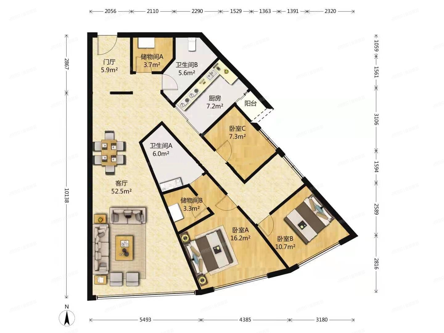 朝阳区 光华路2号院2号楼7层808（阳光100国际公寓）