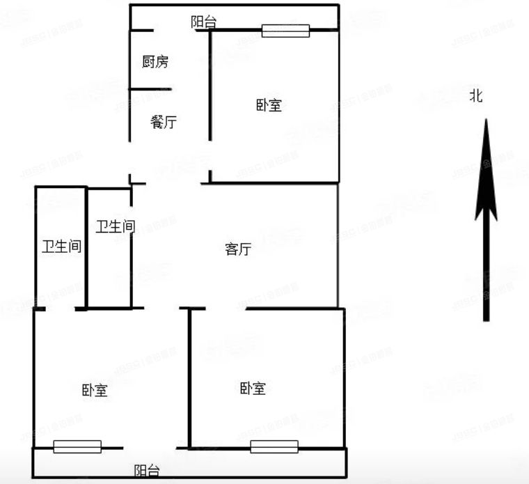 密云区 宾阳里45号楼2层3单元201号（宾阳里）