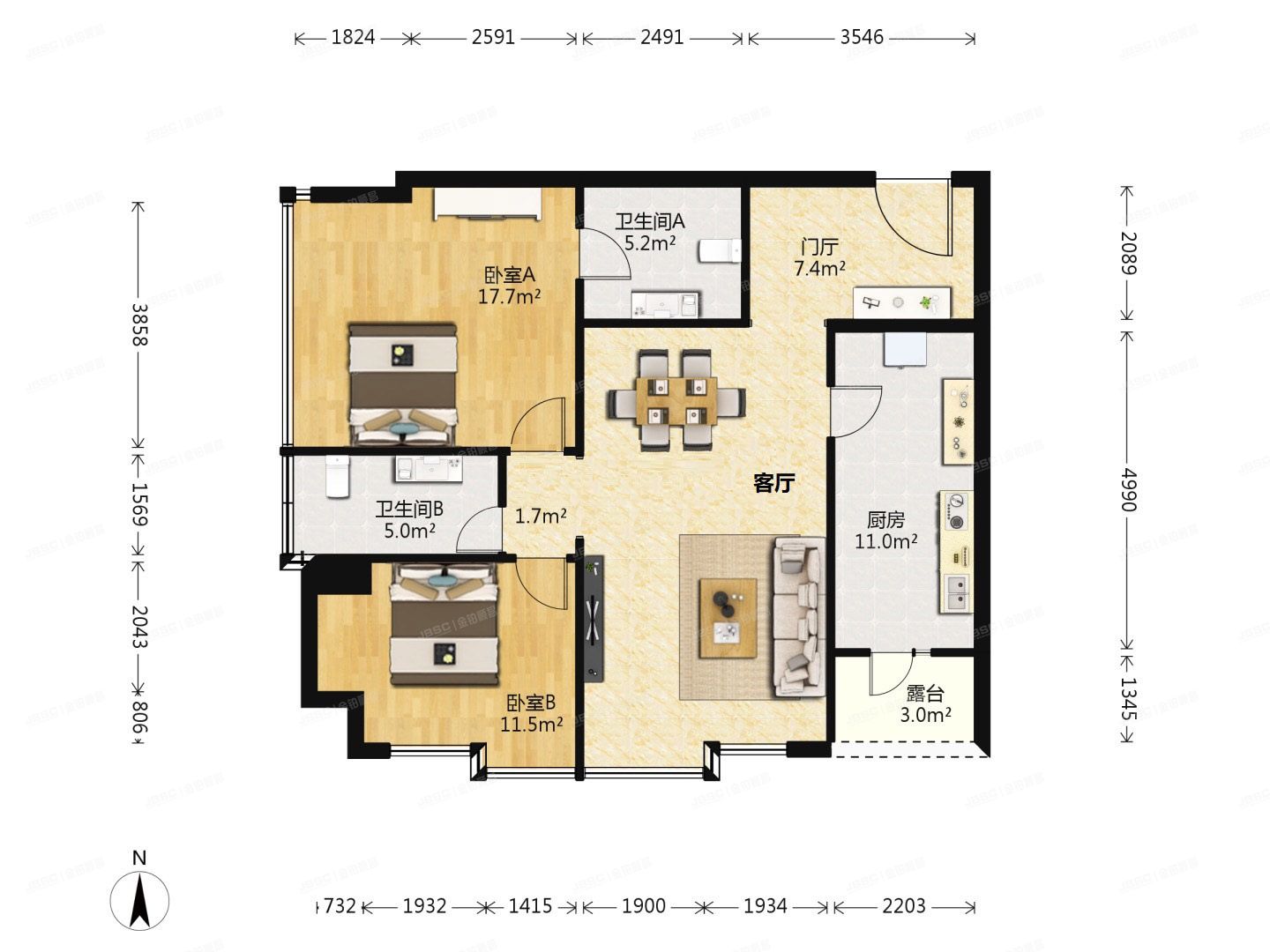 东城区 崇文门外大街20号1幢13层1310号（国瑞城西区）酒店式公寓