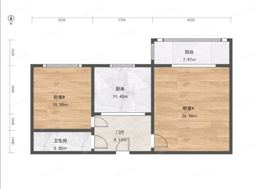 房山区 燕山杏花西里23号楼4层②-402（杏花西里）