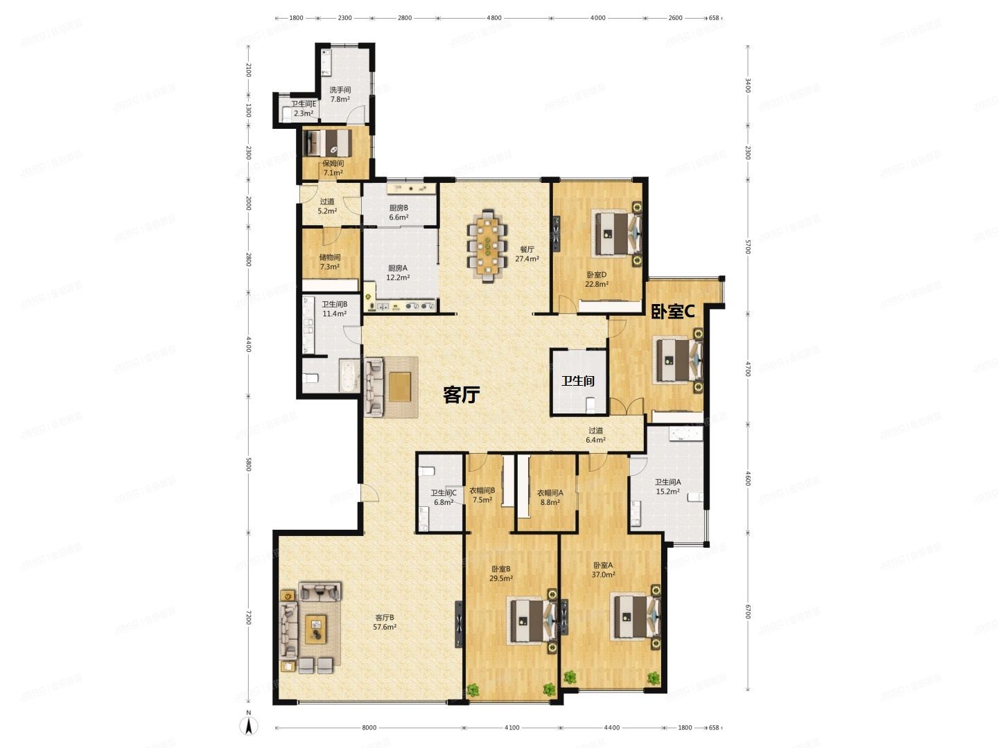 朝阳区 霄云路8号院5号楼17层2单元1702室（霄云路8号）