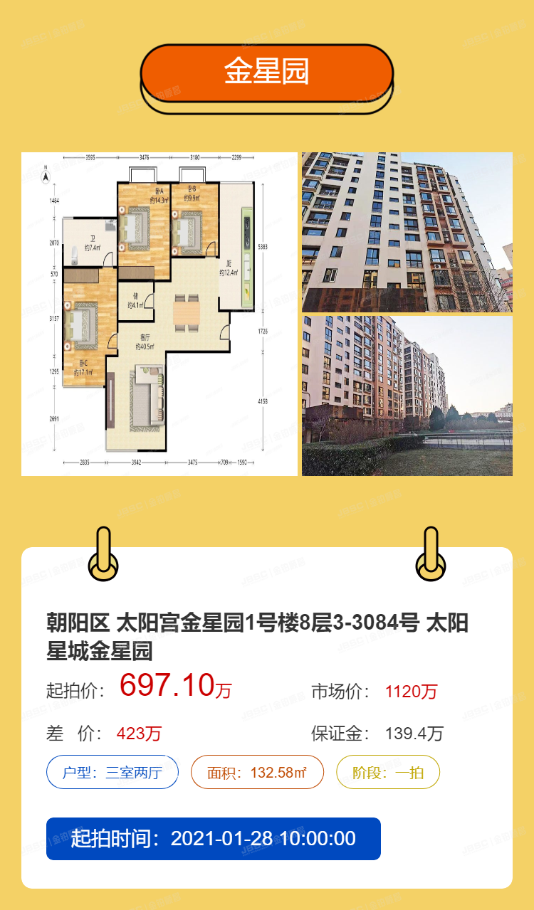 法拍房逆市神盘！首付100多万起，年末最后一批