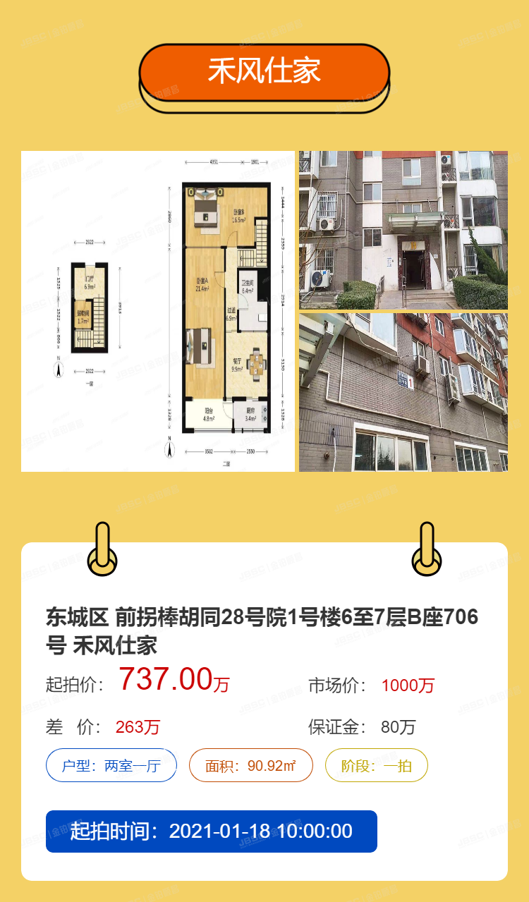 法拍房逆市神盘！首付100多万起，年末最后一批