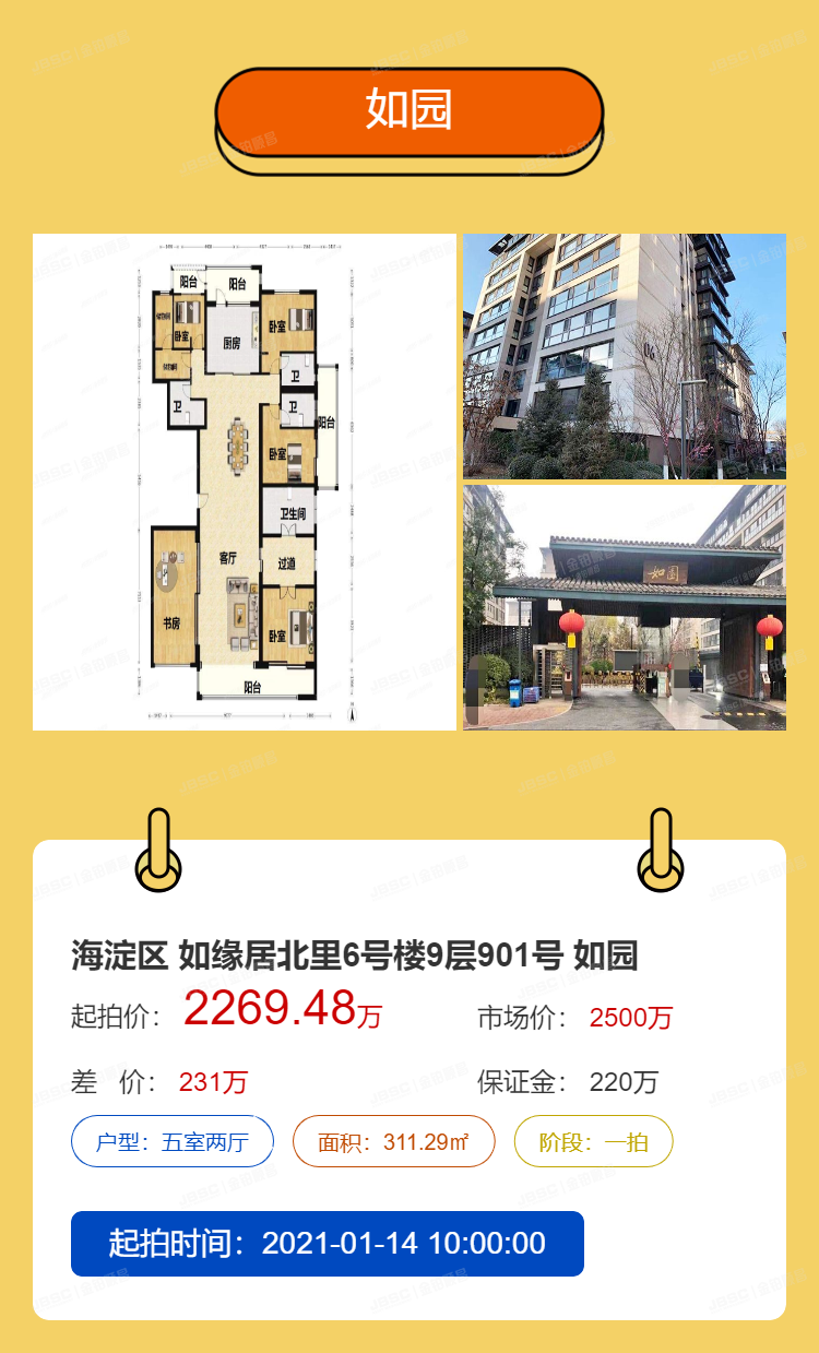 法拍房逆市神盘！首付100多万起，年末最后一批