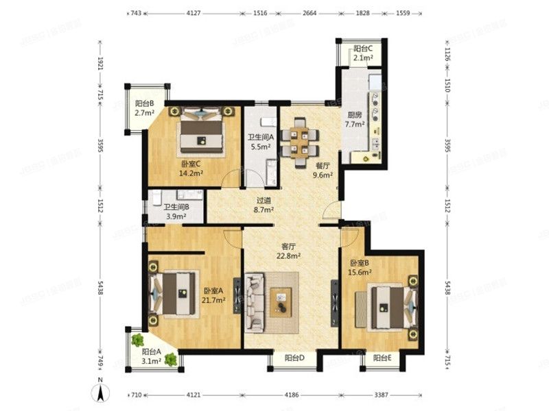顺义区 绿港家园四区3号楼5层2单元502（绿港家园四区）