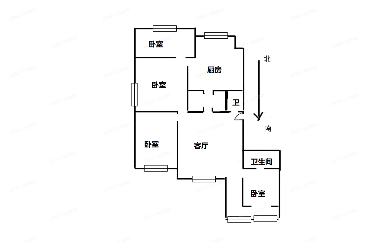 密云区 博世庄园9号楼6层602（博世庄园）