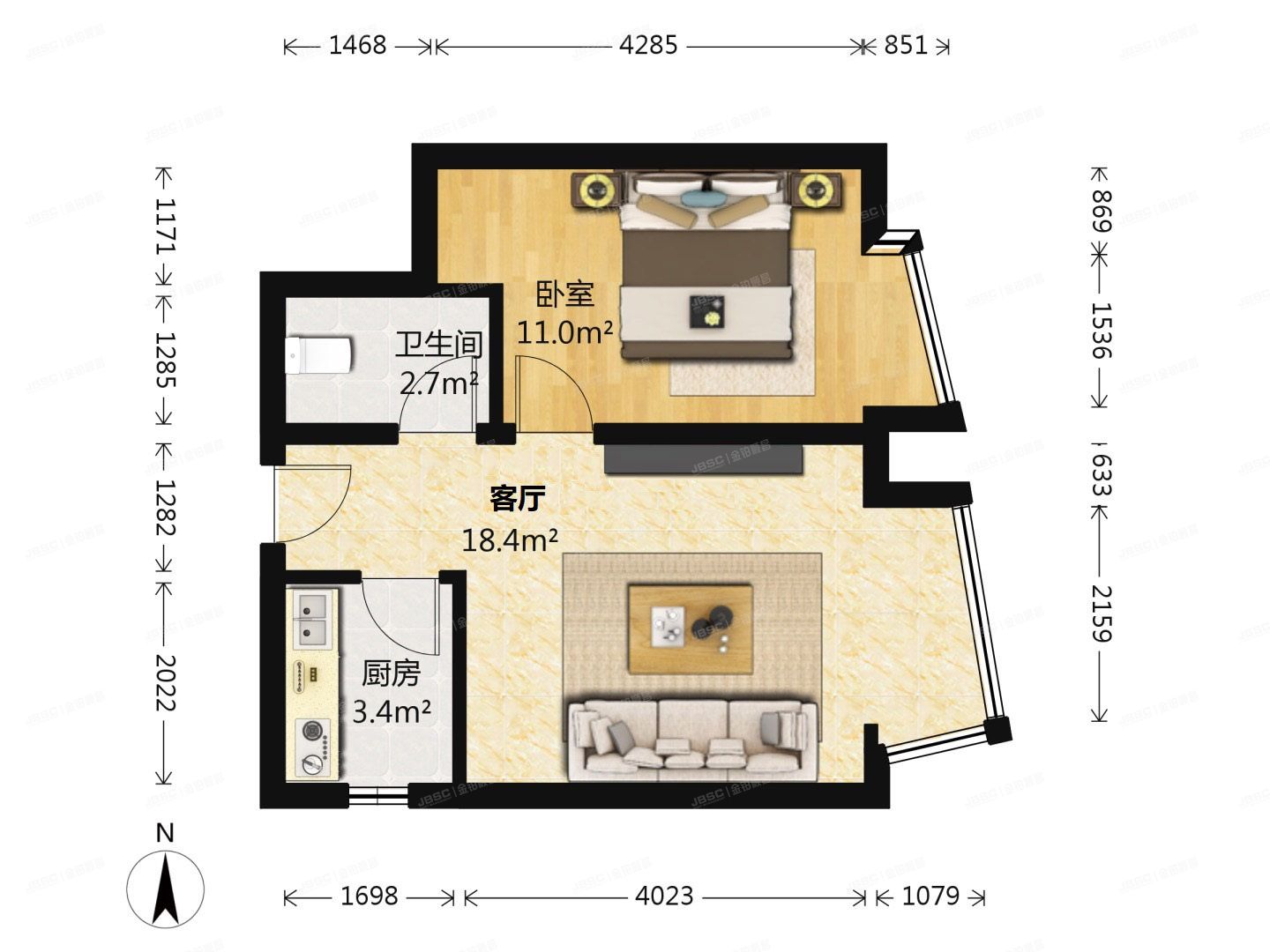 朝阳区 炫特嘉园9号楼8层813（炫特嘉园）