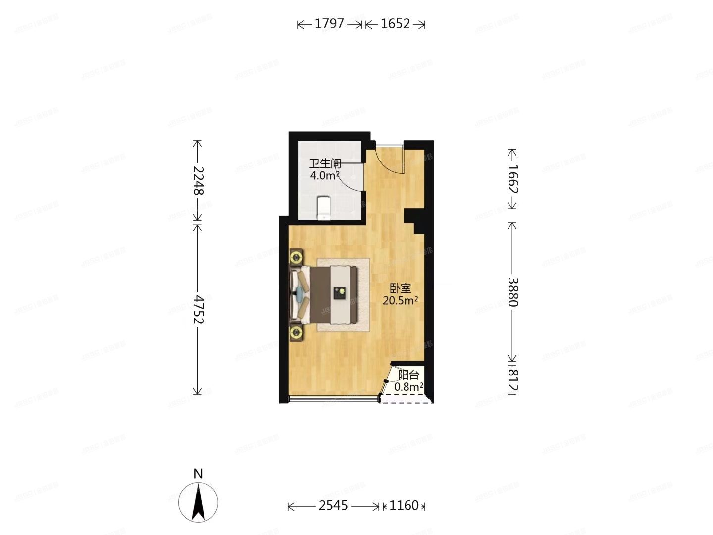 朝阳区 东直门外大街28号13层1506（港湾国际）