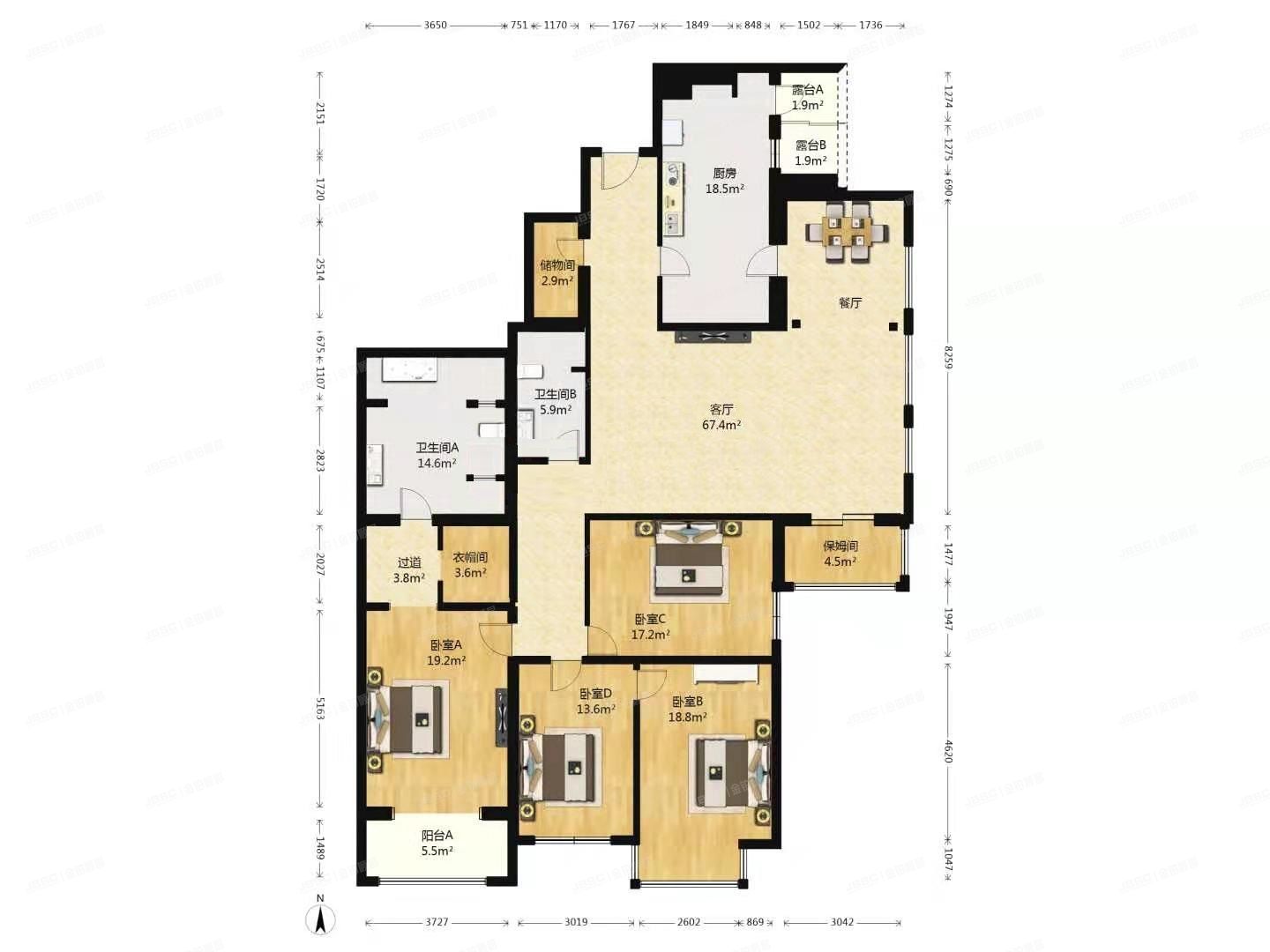 朝阳区 工体西路18号光彩国际公寓第1栋28层A号（光彩国际公寓）