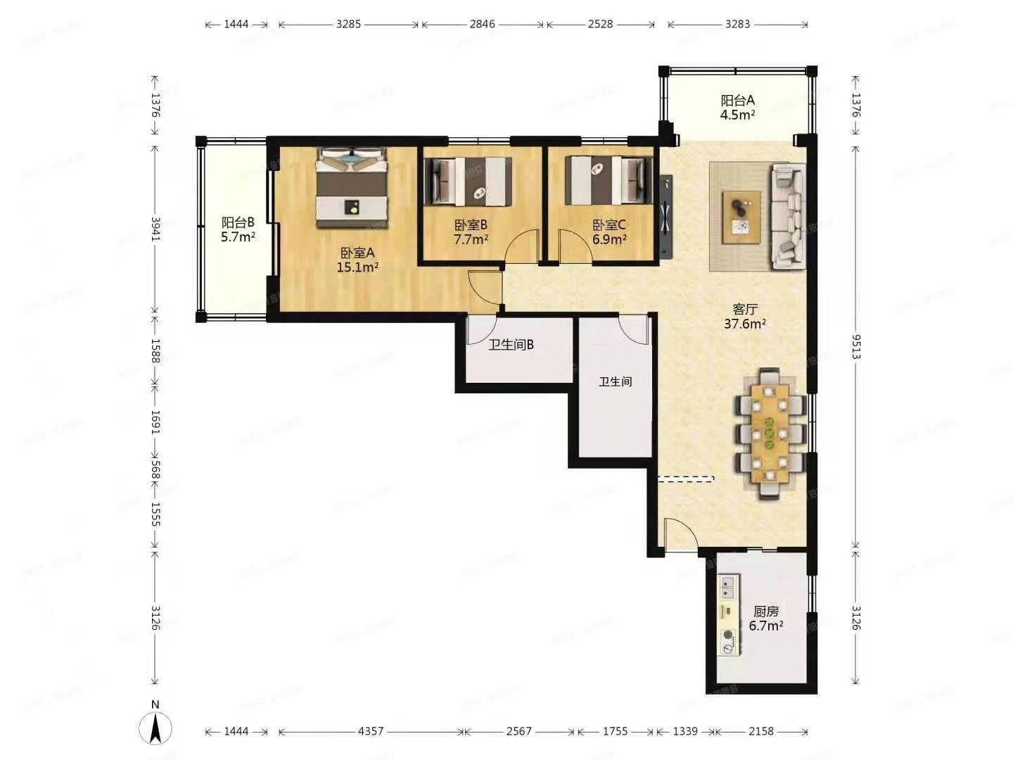 海淀区 西翠路5号今日家园4号楼10层1001（今日家园）