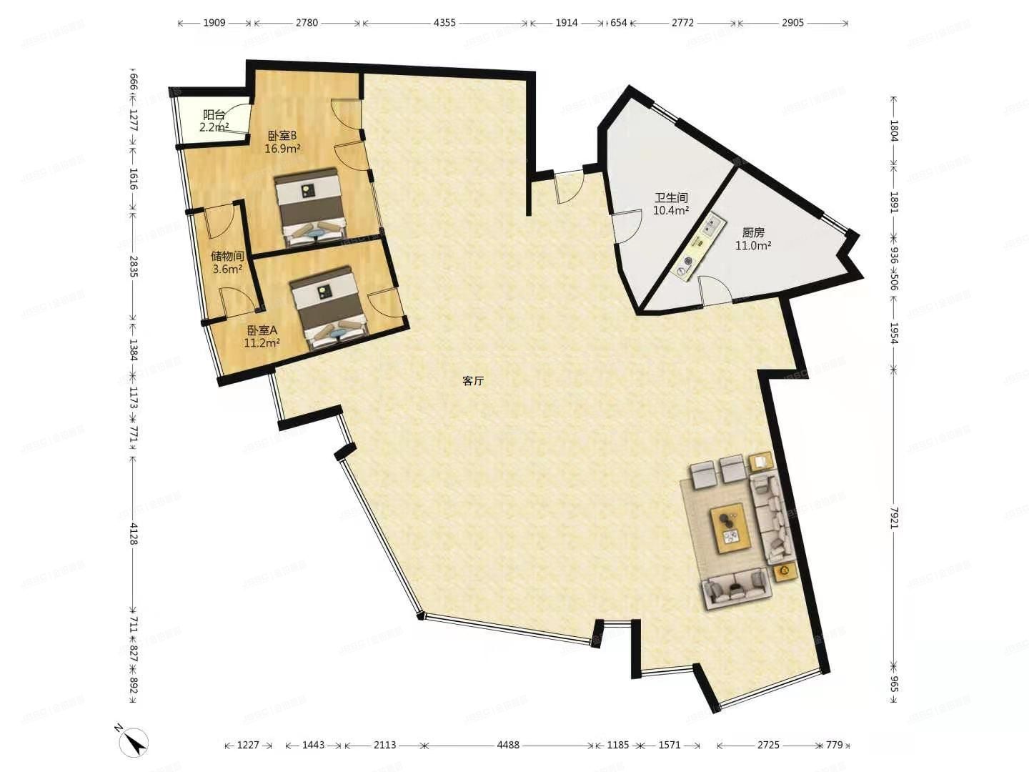 昌平区 东小口镇立汤路188号院1号楼19层2101，2102号（北方明珠大厦）