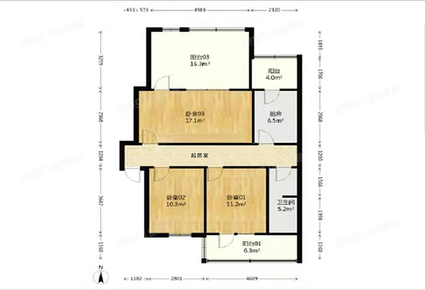 朝阳区 双花园西里9号楼6单元702号（双花园西里南区）