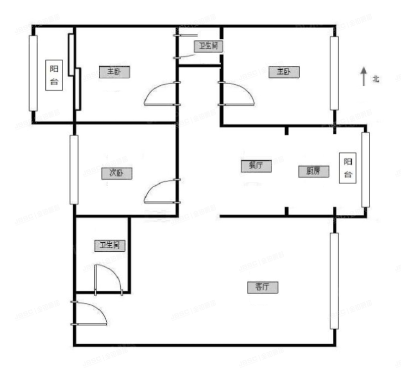 房山区-良乡 拱辰大街94号楼9层1-904（大南郊商厦）