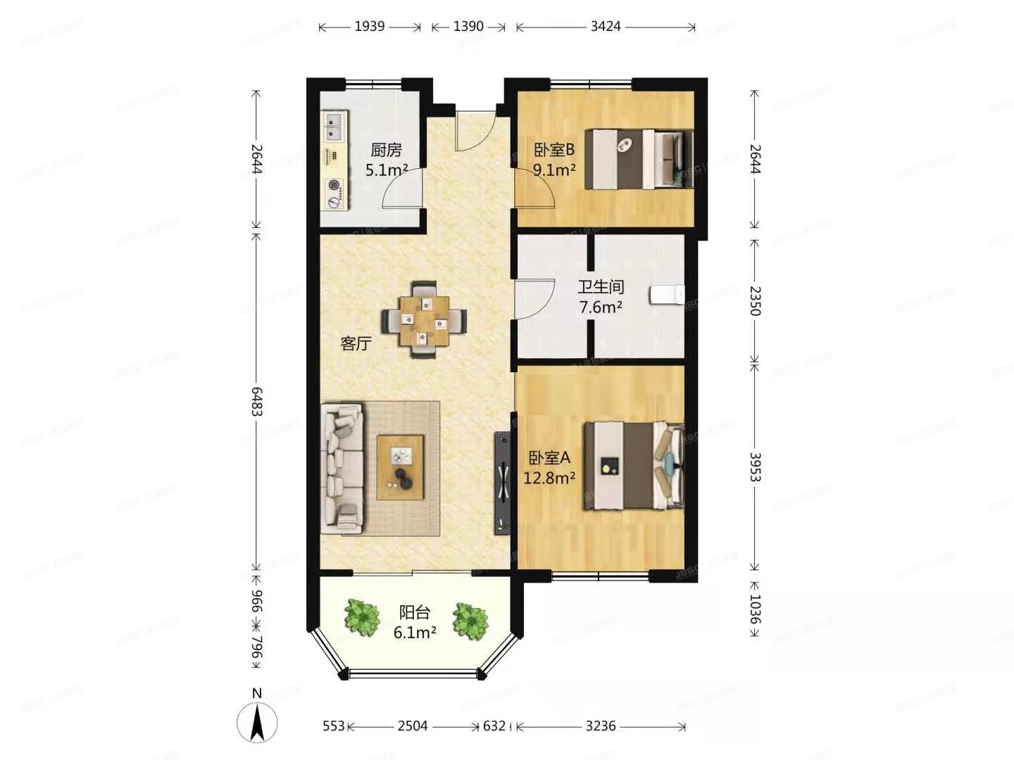 昌平区-小汤山 立汤路30号45号楼2层209号（北京太阳城金色池塘）