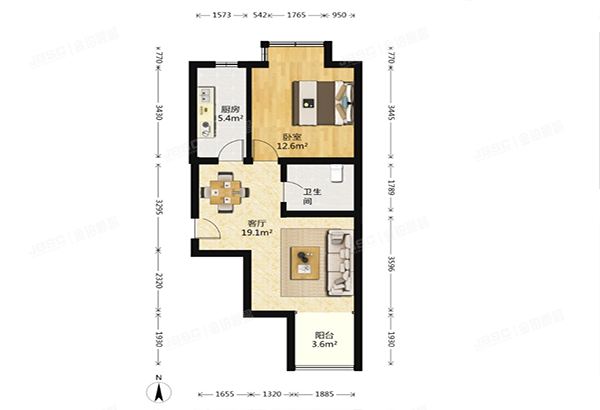 丰台区 新发地-锦程园10号楼13层7单元1301号（天伦锦城）