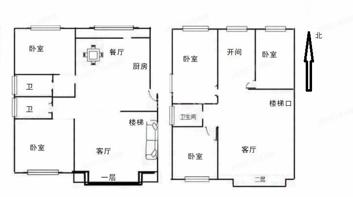 平谷区  平翔东园45号楼3至4层(2)-3.4-4