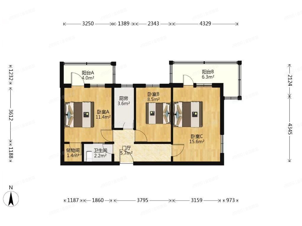 朝阳区 农光南里8号楼5层8室（农光南里）