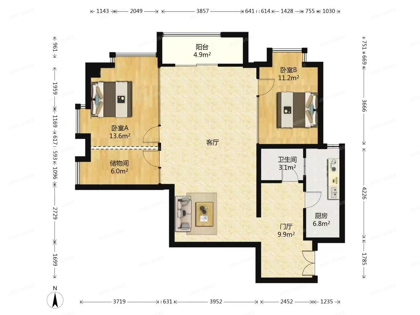 朝阳区 北苑路13号院1号楼5层C单元510号（领地office）