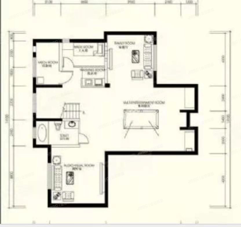 密云区 茉莉山庄12号-1至2层（印象江南茉莉山庄）独栋别墅