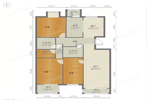 丰台区 美域家园南区4号楼6层3单元601（美域家园）