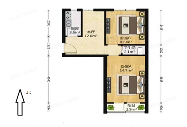 朝阳区 和平街十二区13号楼1层4单元2（和平街十二区）